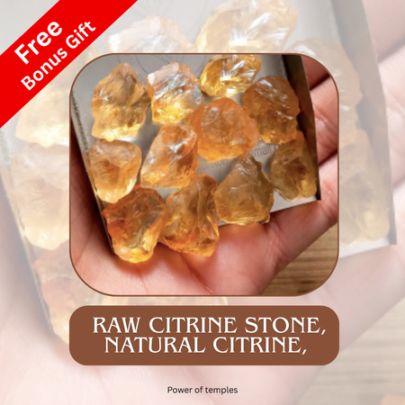 Raw Citrine Stone, Natural Citrine,